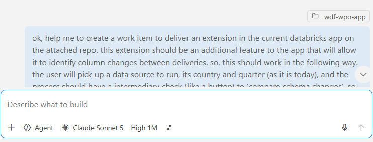 User Story Creation in VS Code