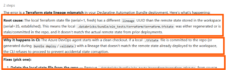 Bug Fix with Genie AI
