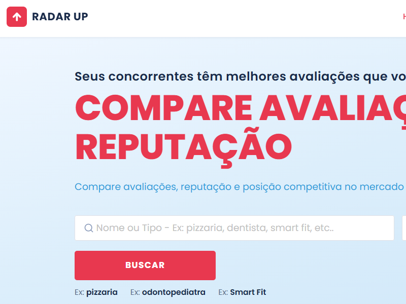RadarUp screenshot 1